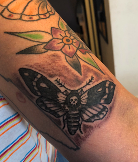 Tattoos - moth - 139390